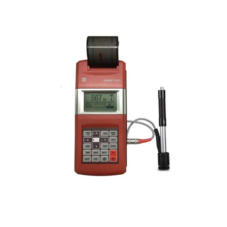 

TIME5301 Portable Leeb Hardness Tester Hardness Scales HL, HV, HB, HRC, HRB and HS & Conversion To Tensile Strength