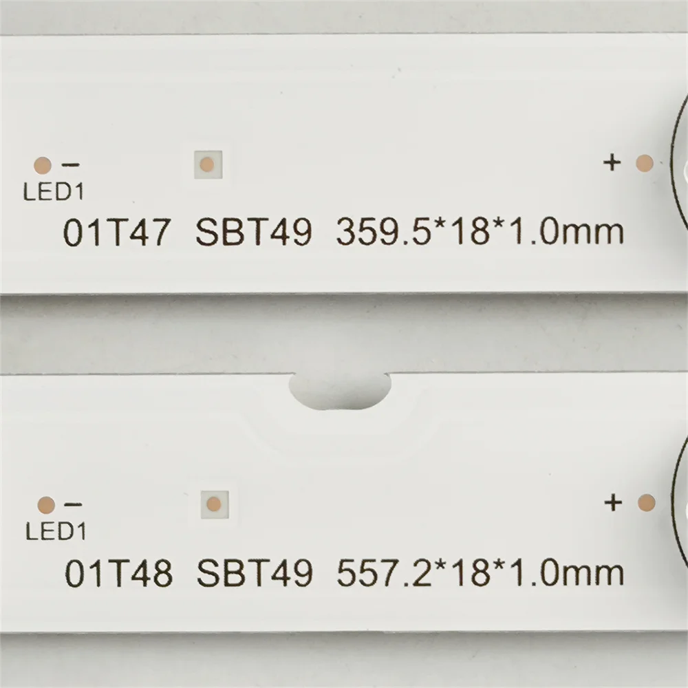 Tira de Luz de Fundo Led 49039d615sn1l 49039d615sn1r Kd49xe9005 Stb49 5572x18x10 mm 3955 49039d615sn0l 49039d615sn0r - Imagem 3