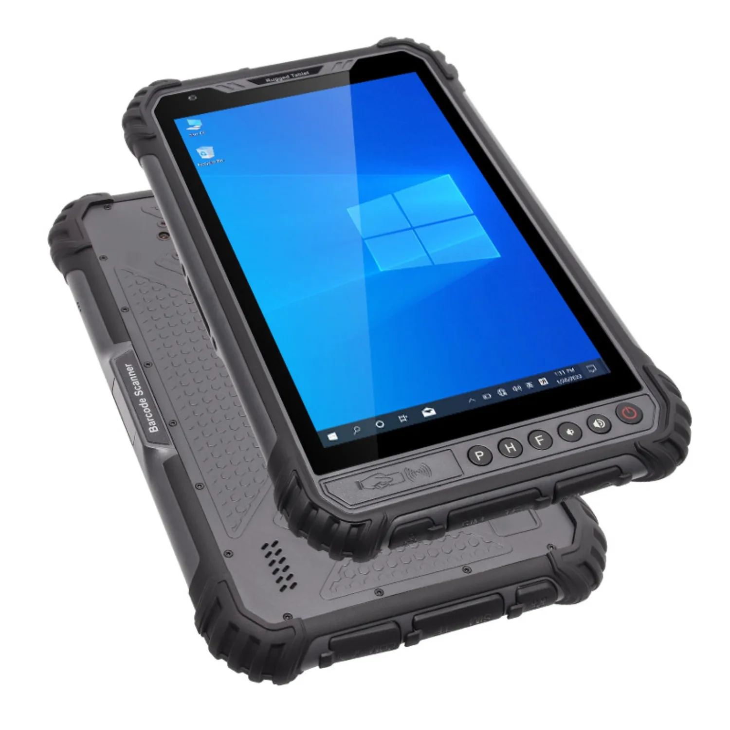 UNIWA WinPad W801 4G Rugged Tablet Windows 10 8GB RAM+256GB ROM 8.0” FHD PDA Intel I5 PC 5000mAh NFC Reader Industrial Tablets