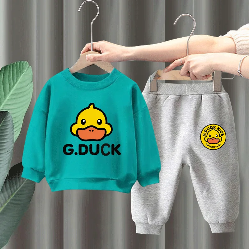 271 setLake blue sweatshirt h1 + gray sweatpants h2