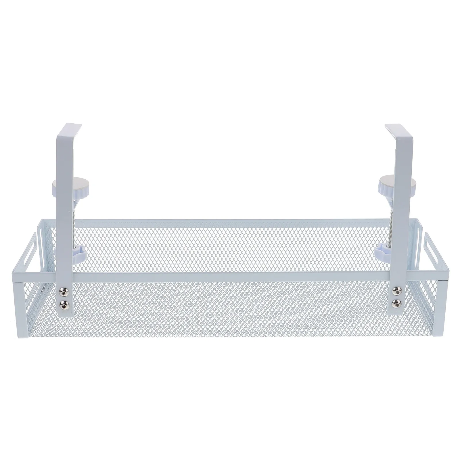 데스크 와이어 정리함 케이블 관리 데스크 아래 케이블 랙 메쉬 그리드 디자인 하중 지지 트레이 가정 사무실 코드 관리용