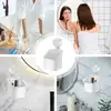 Shower Organizer Suction Cup Wall Mounted Shower Basket Removable Shower Storage For Inside Shower Bathroom Kitchen Drill-Free 5