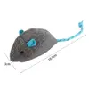 2pcs Funny Plush Soft Interactive Cats Training Toy Simulated Mouse Fake Mice Catnip Toy 4