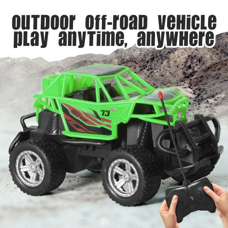 Remote control car Four wheel drive inertia stunt climbing off-road vehicle model boys' toy children's remote control car toy 3