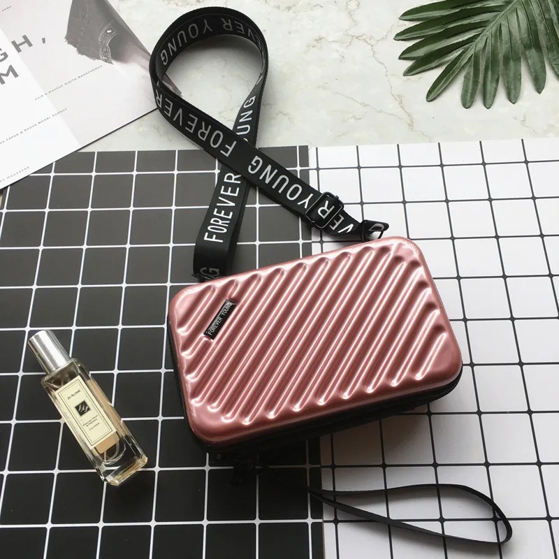 Luxury Hand Bags for Women New Suitcase Shape Totes Women Famous Brand Clutch Bag Mini Box Bag Fashion Mini Luggage Bag 5
