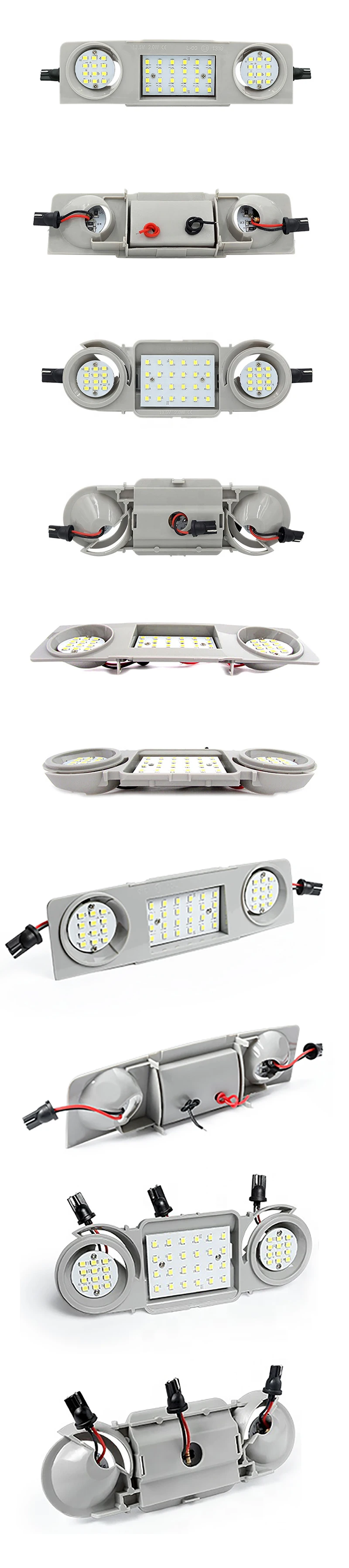 LED Car Interior Dome Lights Roof Reading Lamps For VW Golf Passat Jetta Sharan