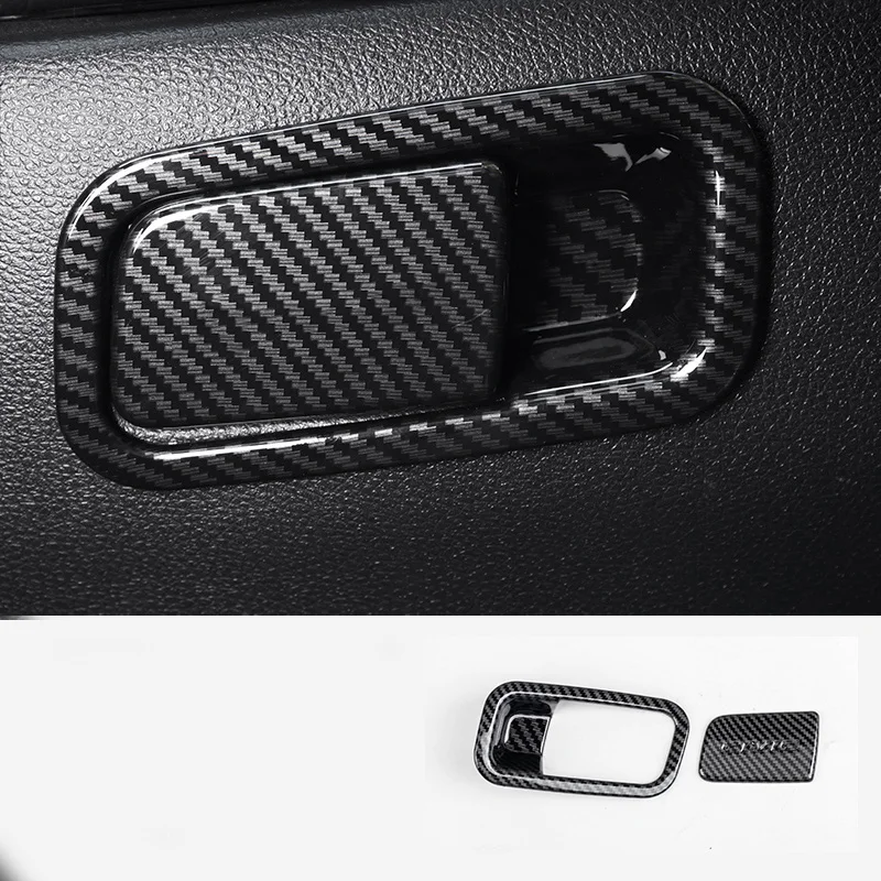 Copilot Cubby Hole Glove Scomparto Maniglia Della Porta Ciotola Trim Per Honda Civic 2016 2017 2018 2019 2020