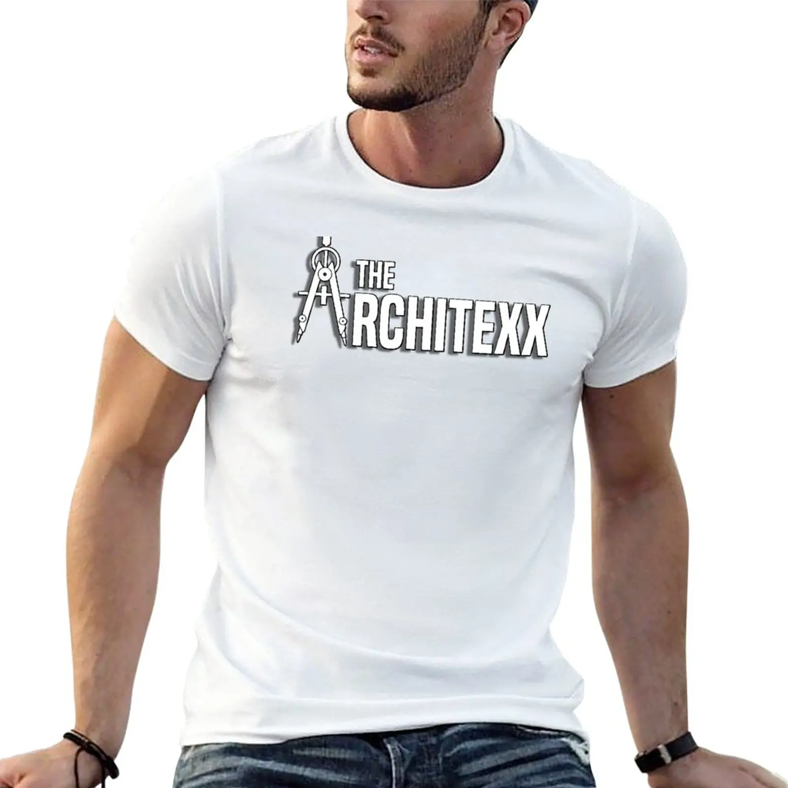 The Architexx "Drop Shadow" T-Shirt Line Up T-Shirt Corta Vestiti Carini Magliette Aderenti Per Uomo