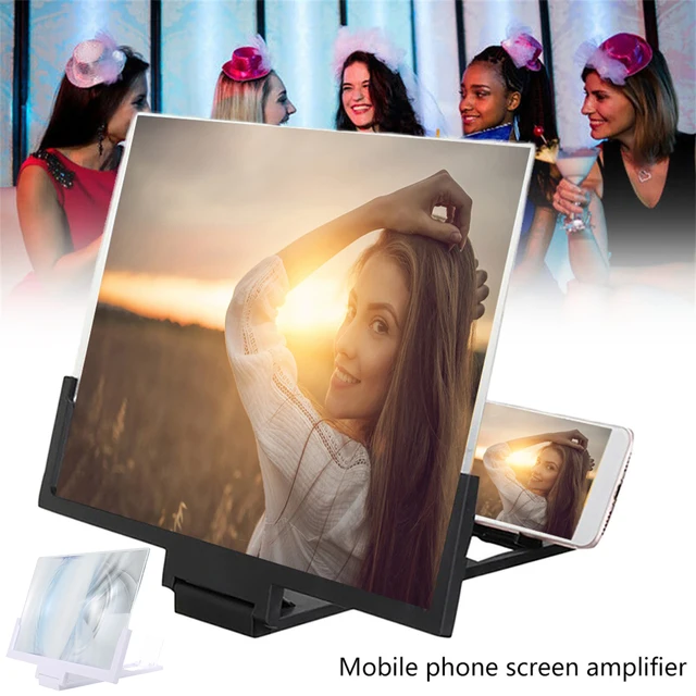 Lente Ingrandimento Per Smartphone 14-18 Pollici - Pieghevole, 3D HD, Anti Luce Blu, Per Film E Video - Foto 3