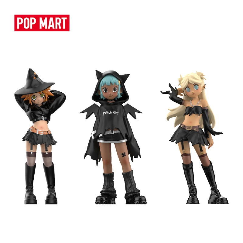 POP MART Peach Riot Witchy Punk Figures 100% Figurine Cute