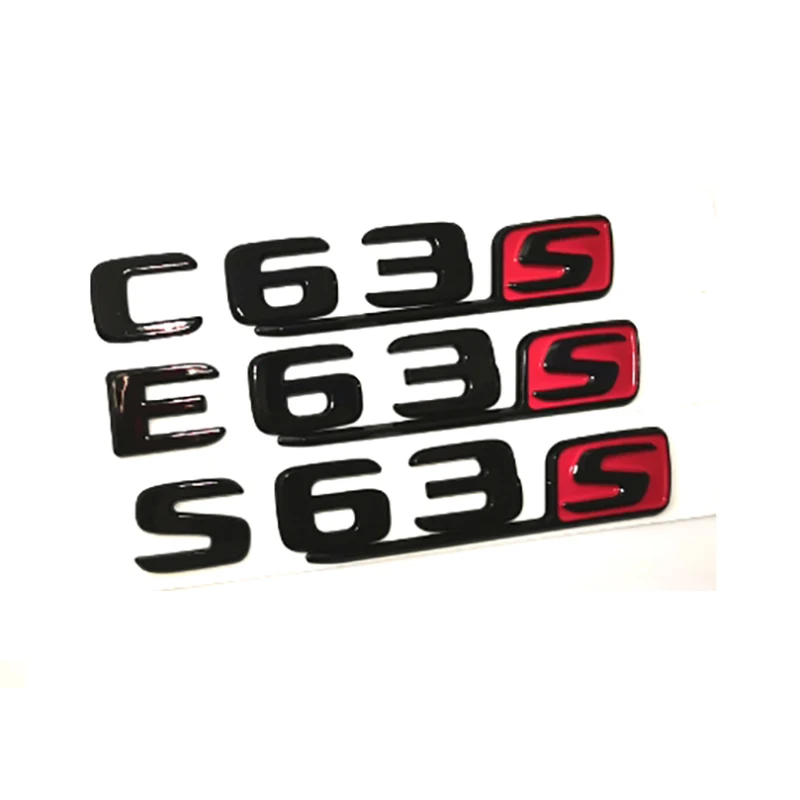 

Цифровой патч для кузова автомобиля из АБС-пластика для Mercedes-Benz C 63S E63S S63S, задняя коробка, модификация, слово, этикетка, хвостовая этикетка смещения
