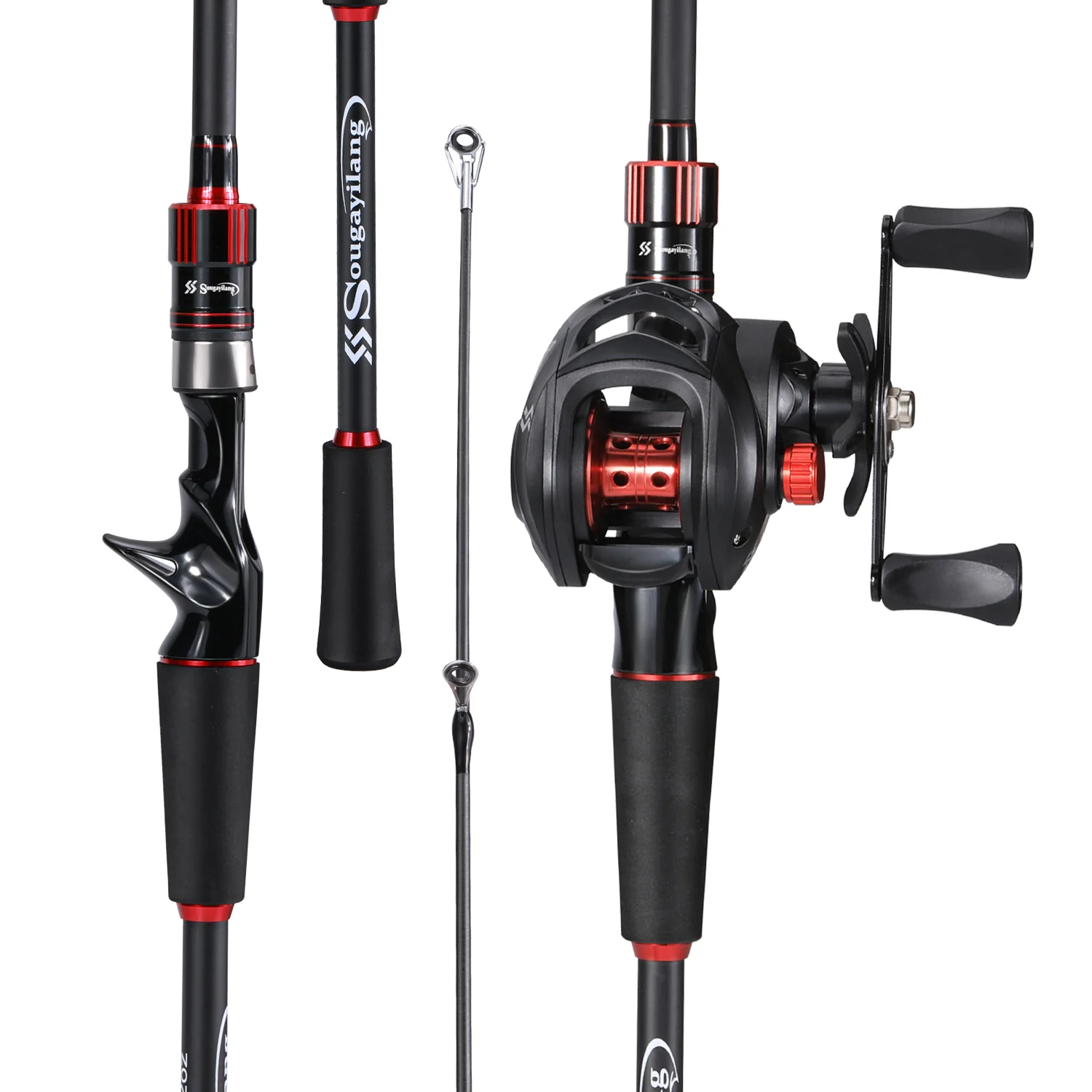 Sougayilang Casting Reel and Rod Set 1.8m 2.1m – Reeltru