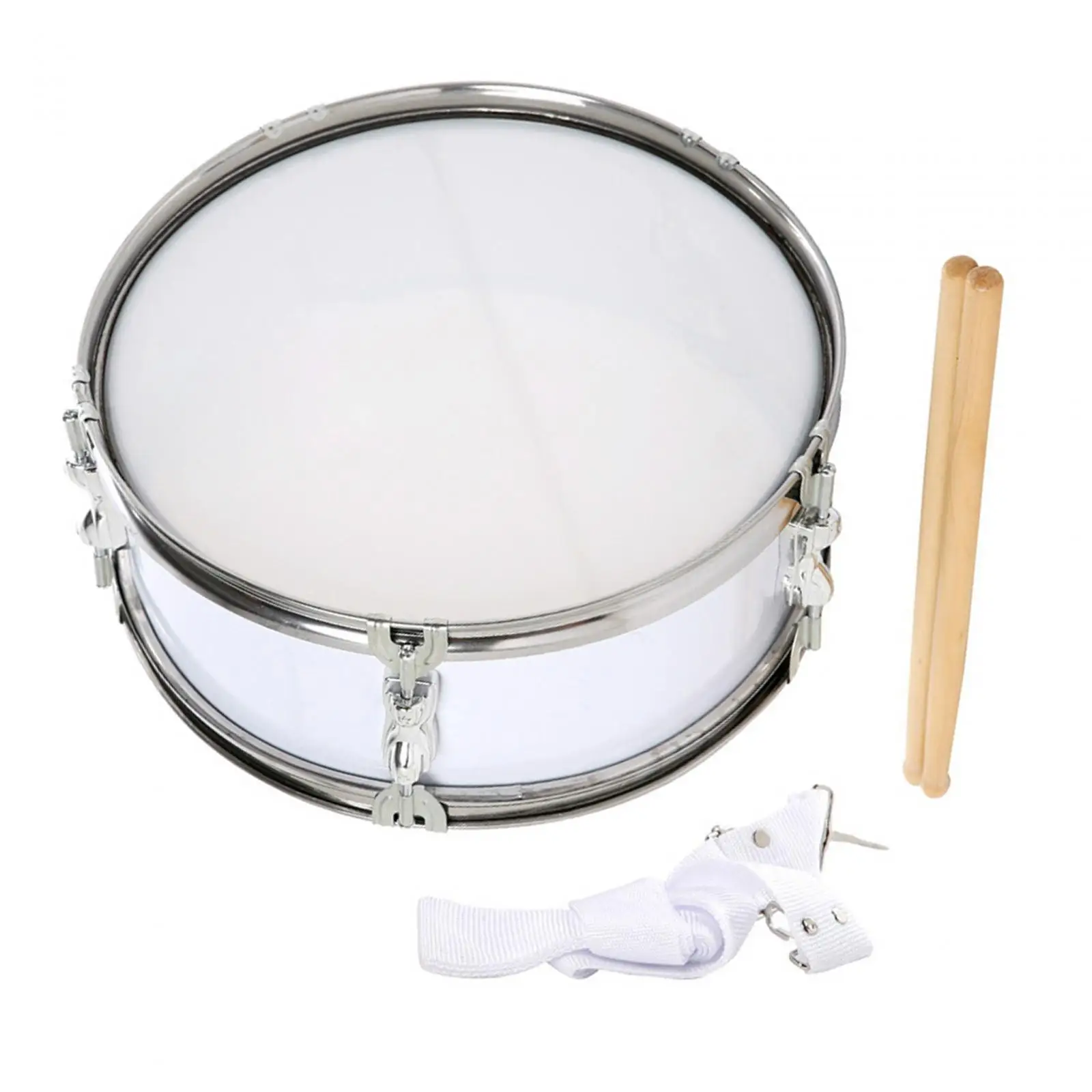 Snare Drum 13" With Shoulder Strap Music Learning Musical Instruments For Beginners Boys Girls Children Kids Teens