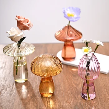Mushroom Glass Vase 1