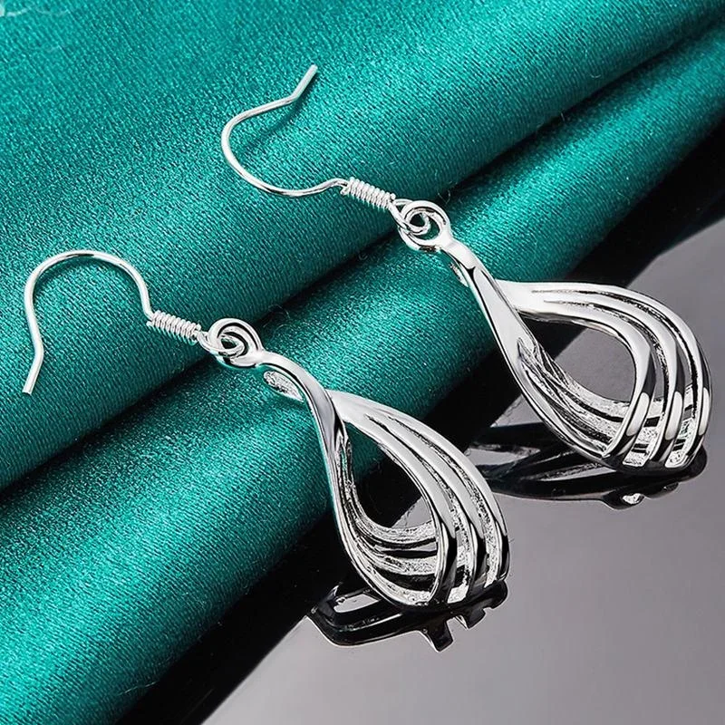 925 Sterling Silver Dangle Earrings For Women