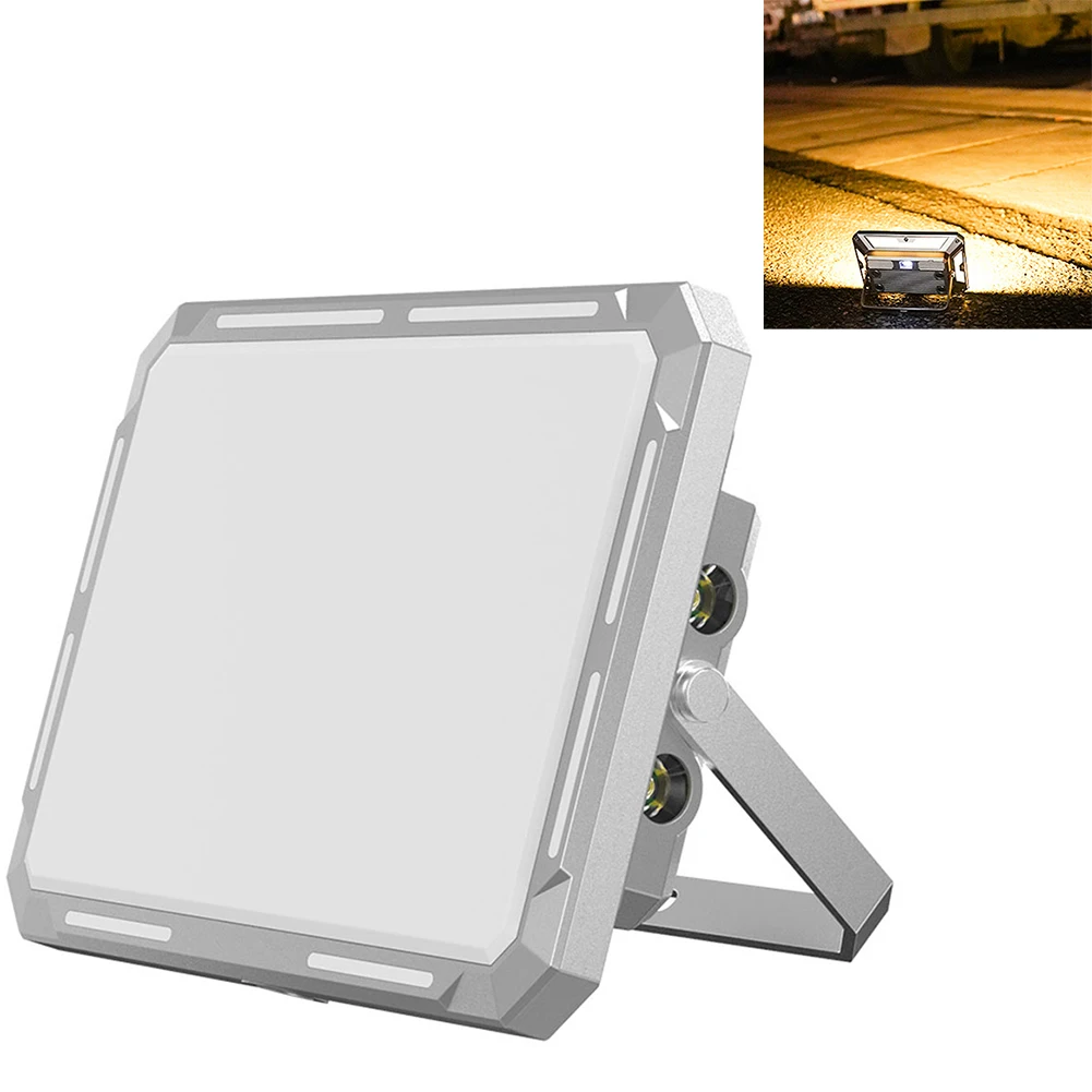 116 LEDs Super Bright Hanging Light Stepless Brightness Magnetic LED Floodlight Type-C Rechargeable 4000mAh Light Last Up To 24H