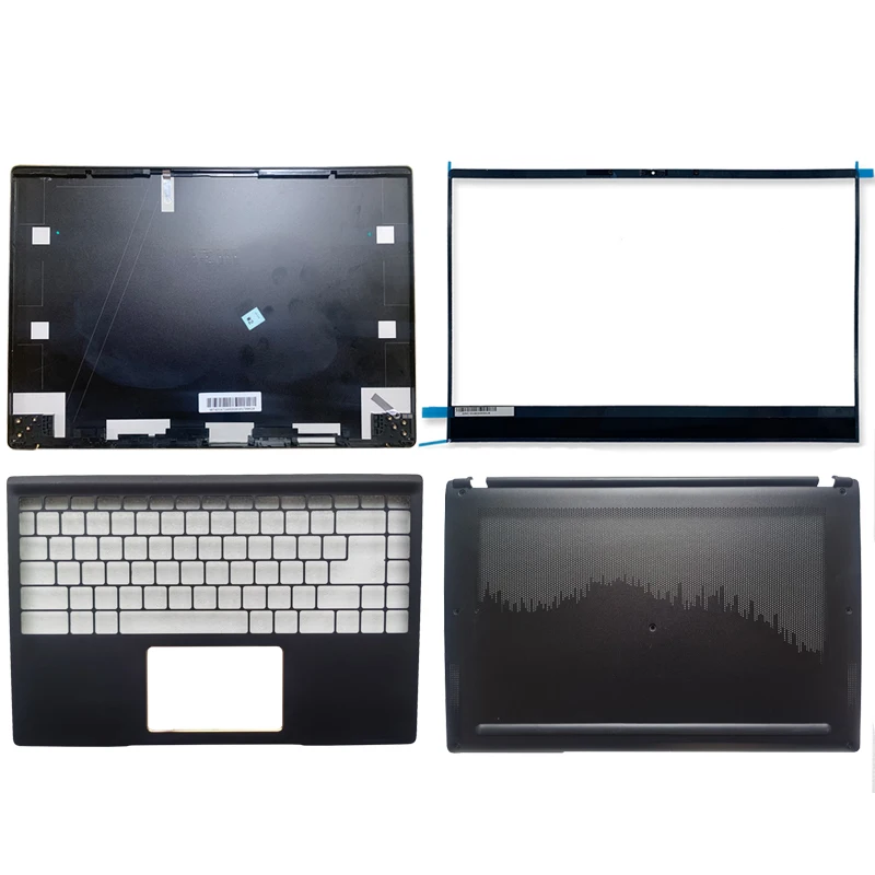 Laptop Lcd Tampa Superior Moldura Frontal Palmrest Superior Caixa Inferior Preto Msi Moderno 14 Ms14d1 Ms-14d2 M14 9s7-14d114