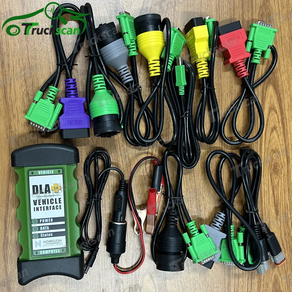 

High quality JPRO DLA+2.0 Vehicle Interface Diesel Newest 2023.V3 software Heavy Duty Truck Scanner Fleet Diagnostic Tool