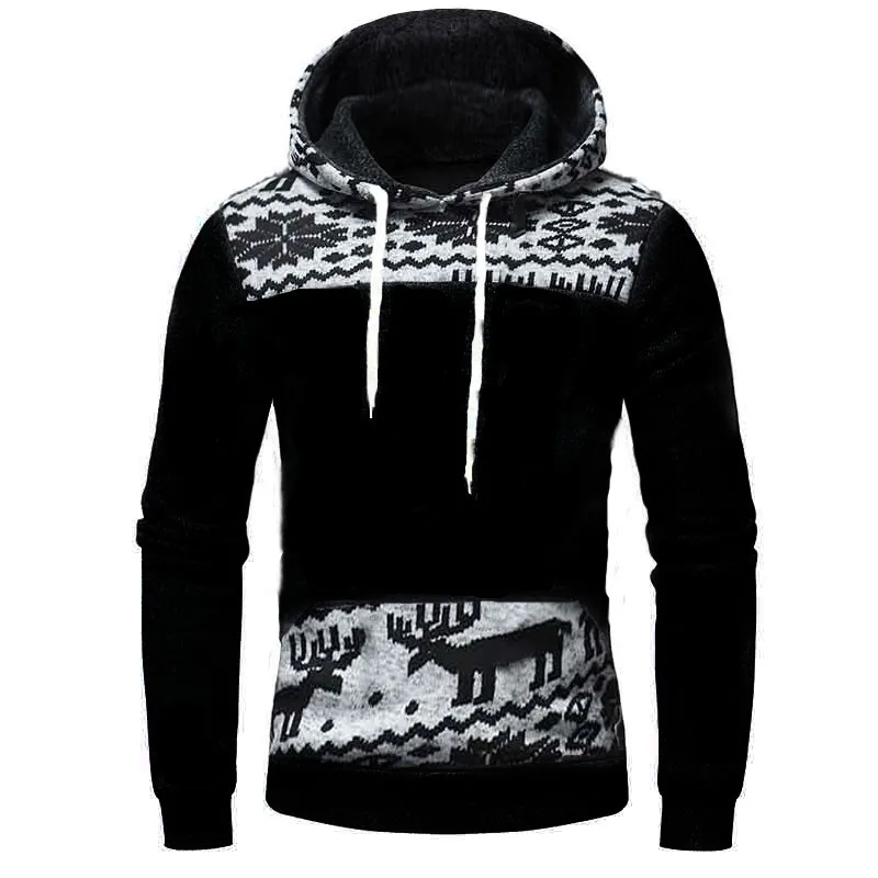 KPOP Fashion Style Harajuku Slim Fit Tops Loose Casual All Match Ropa Hombre Hoodies Fashion Vintage Long Sleeve Sweatshirt