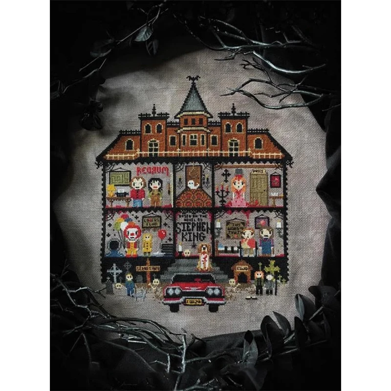 ZZ8576 Needlework Kit Cross stich Painting Set Cross Stitch Kits Cross-stitch Embroidery Set Stitch Kits NOT PRINTED
