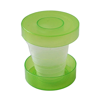 1pc Portable Silicone Retractable Folding Water Bottl Outdoor Travel Telescopic Collapsible Drinking Bottle Folding Water Glass