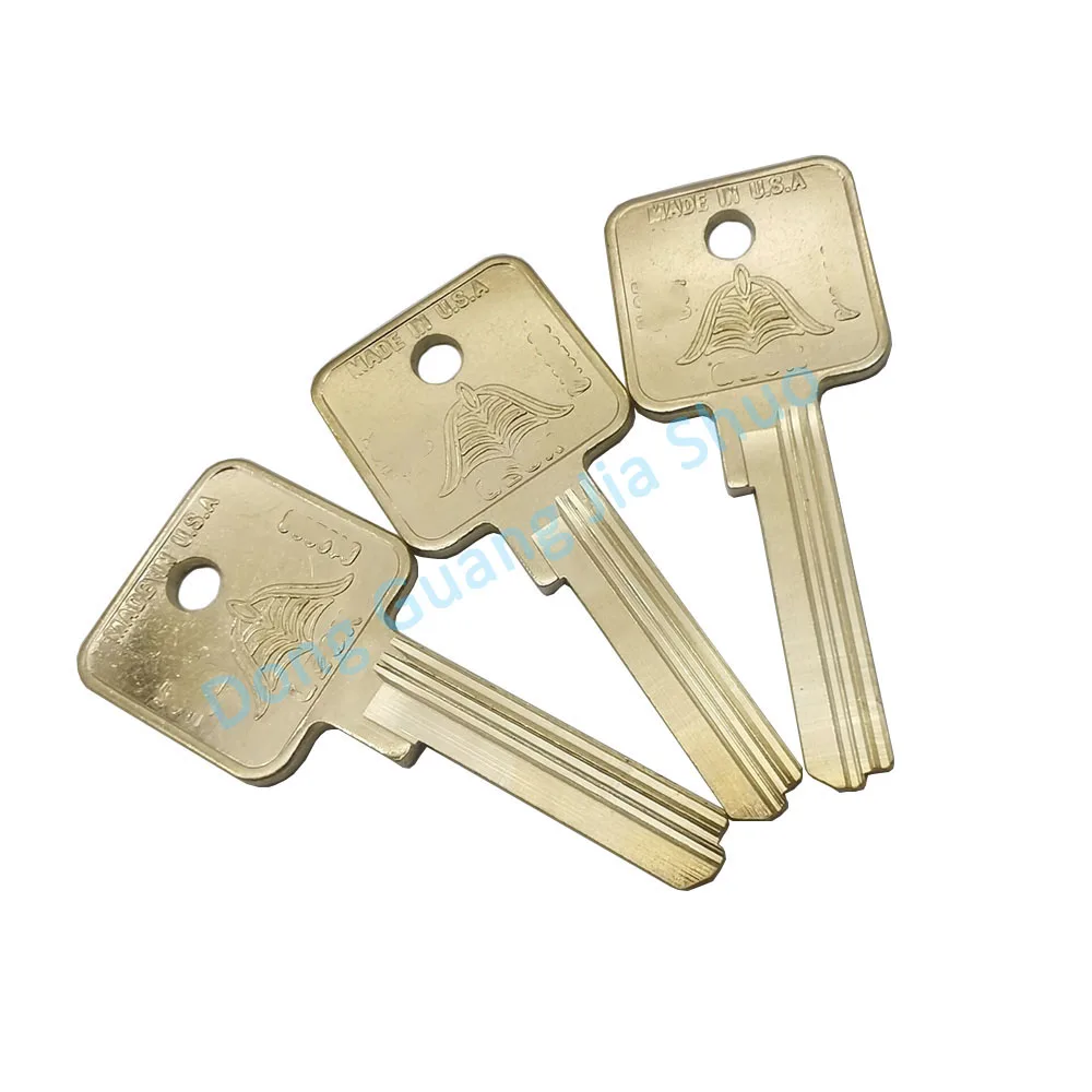 5PCS JS2555 X4 Key blank Special multi-slot key blank with milled groove