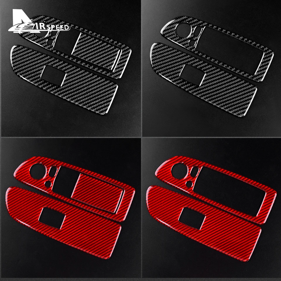 Adhesivo Decorativo Fibra De Carbono Para BMW Serie 1 E81/E82/E87/E88 2008-2013 - Marco Control Faros (10 Piezas)