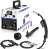 145Amp MIG Welder,110V Flux Core Welder Flux MIG/Lift TIG/Stick 3 in 1 Large LED Digital Display Welding Machine 1
