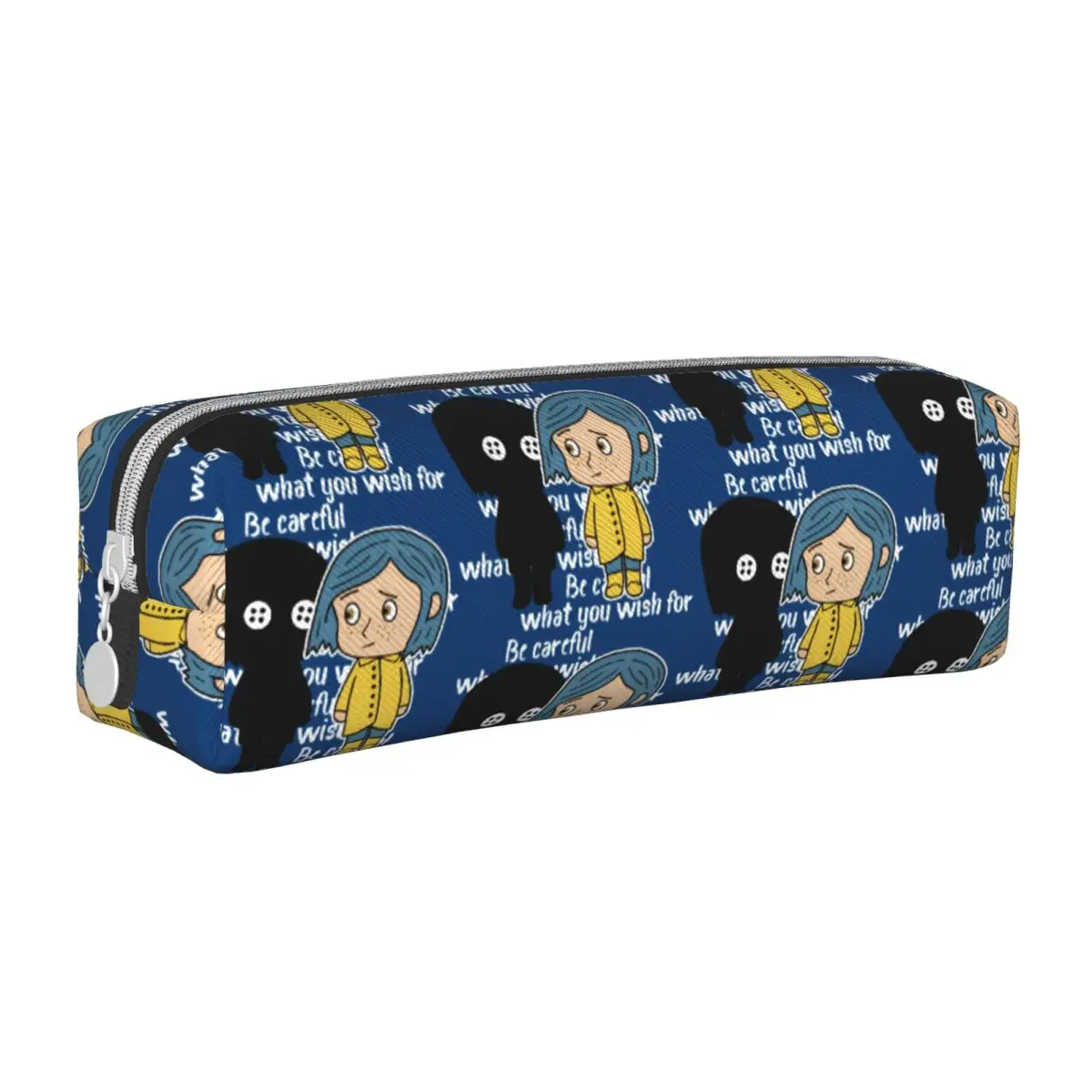 Coralines Cartoon Pencil Cases New Pen Bag Kids Big Capacity Office Gift Pencilcases