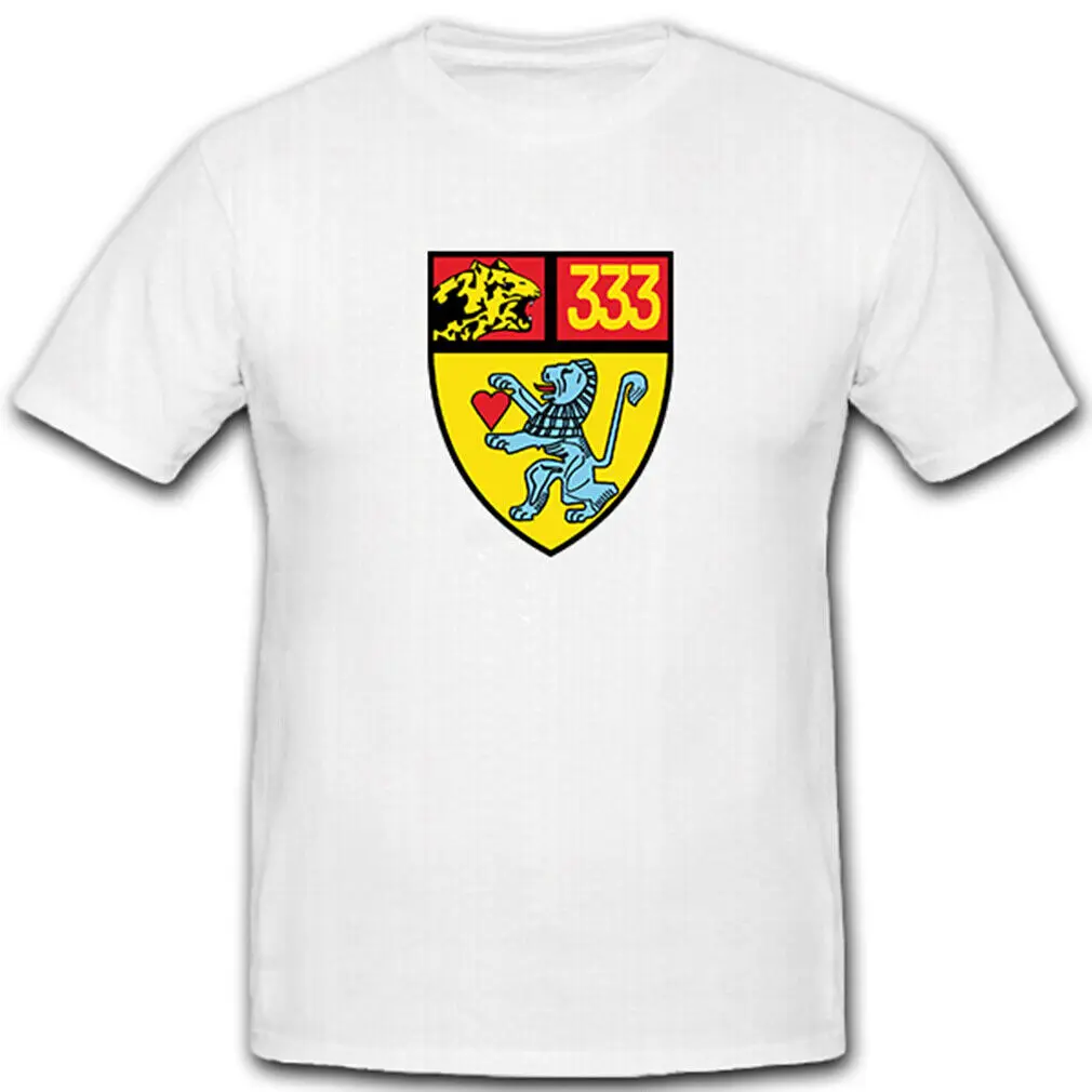 PzBtl 333, батальон танков, батальон, военный батальон, герб оружия, футболка #5114