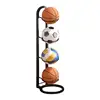 Basketball Holder Cast Iron Stand Display For Volleyball Ball Storage Holder Football Display Stand Multi-Layer Storage Shelf 1