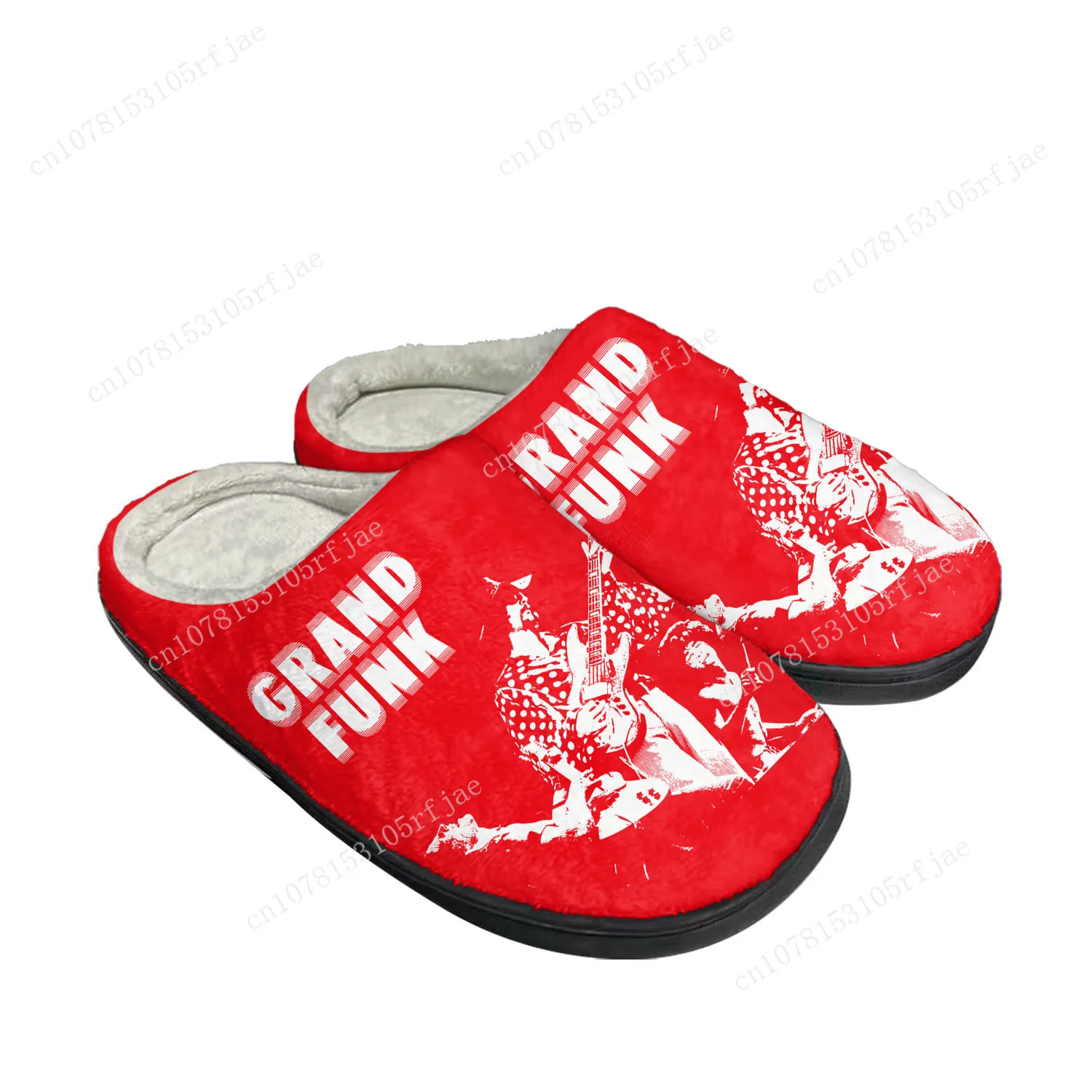 Grand Funk Railroad Home Cotton Slippers Mens Womens Teenager Fashion Plush Bedroom Casual Keep Warm Shoes Tailor Made Slipper