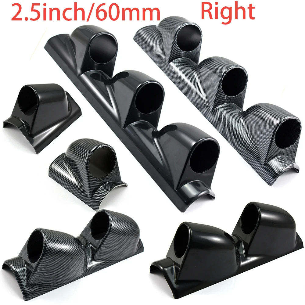 60mm Universal Auto Modified Instrument Right Hand Drive Meter Rack ...