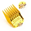 8Pcs/Set Limit Comb For Wahl Hair Clipper Guards Barber Shop Cutting Guide Combs Electroplated Gold Positioning Caliper Y0423 4