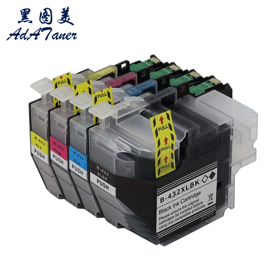 

LC432 LC432XL Φ Совместимый картридж для струйных чернил для Brother LC-432XL J5740DW J6540DW LC-432 J6740DW