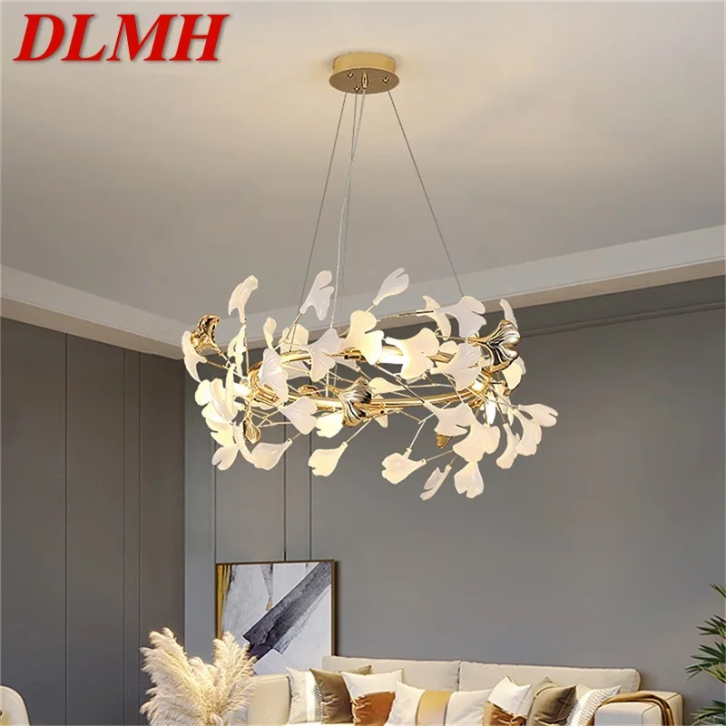 

DLMH Nordic Creative Pendant Light Firefly Chandelier Hanging Lamp Contemporary LED Fixtures for Home