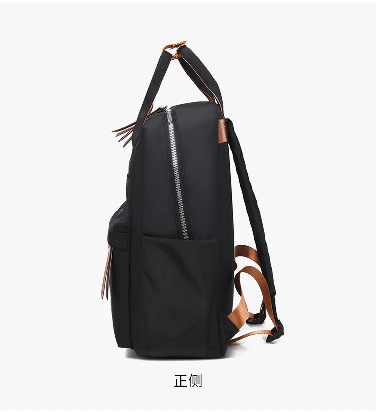 Nylon Women's Backpack Solid Color Women's Bag 2022 Trend School Backpacks for Women Backpack for Girls Anti-Theft Backpack