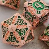 Zinc Alloy Solid Metal Dice DND Polyhedral Dice Used For Dungeon and Dragon MTG Pathfinder RPG Board Game D&D Role Playing Game 3