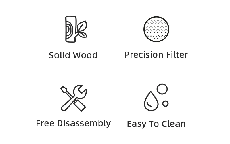 Alikis scafe Kaffee bodenloser Sieb träger nackt 58mm für E61 Edelstahl Filter korb Barista Espresso maschine Zubehör – Detail 2