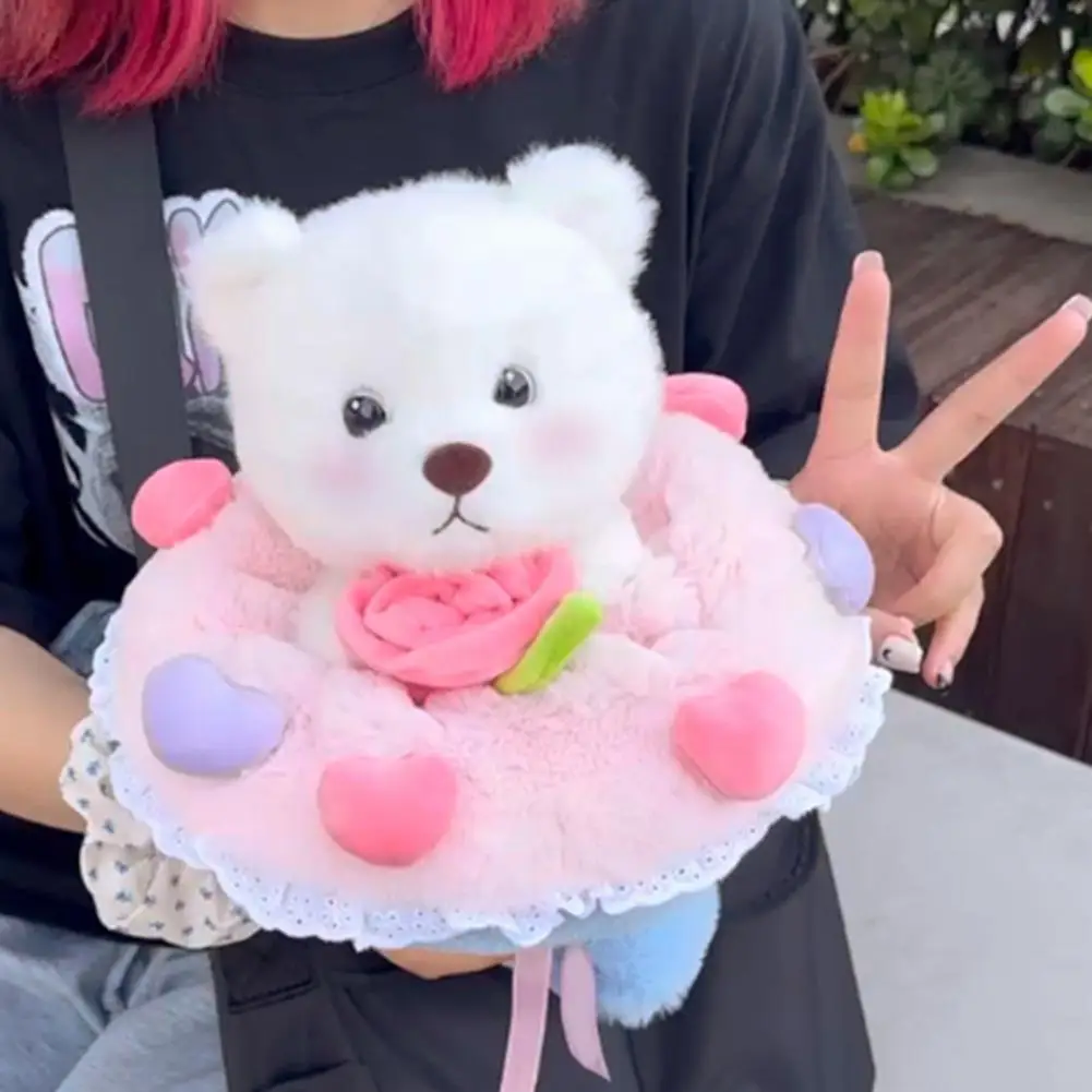 

Плюшевая кукла медведь плюшевый медведь романтический подарок на день Святого Валентина милый мультяшный медведь детская игрушка для девушки