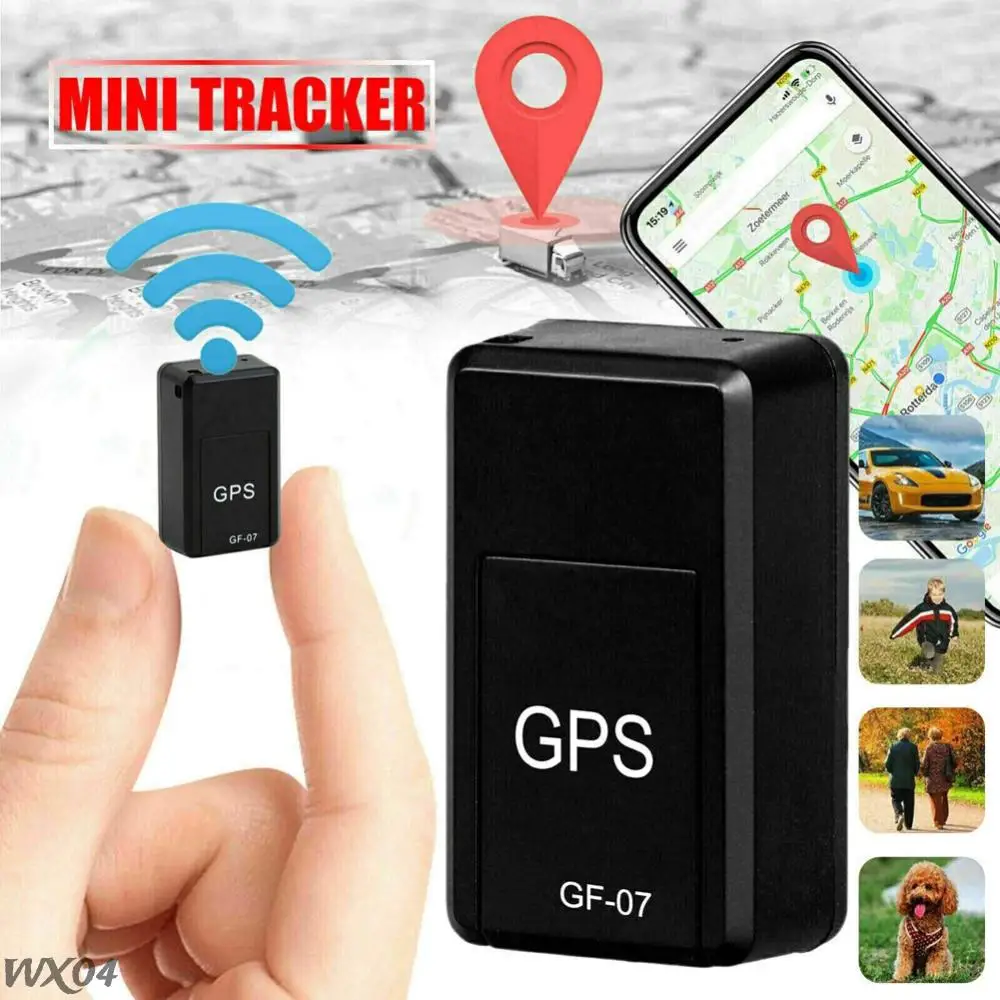 Car Real Time Tracking GF-07 GPS Tracker Magnetic Anti Theft SIM Message Positioner Daily Waterproof Car Tracker Accessories