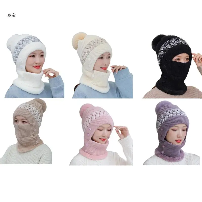 

X5QE Ski Balaclava Neck Warmer Scarf Face Cover for Winter Cold Weather