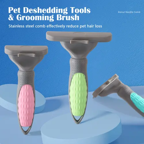Combs Dog Hair Remover Cat Brush Grooming Tools Pet Detachable Clipper Attachment Pet Trimmer Combs Supply Furmins for Cat Dog - Image 2