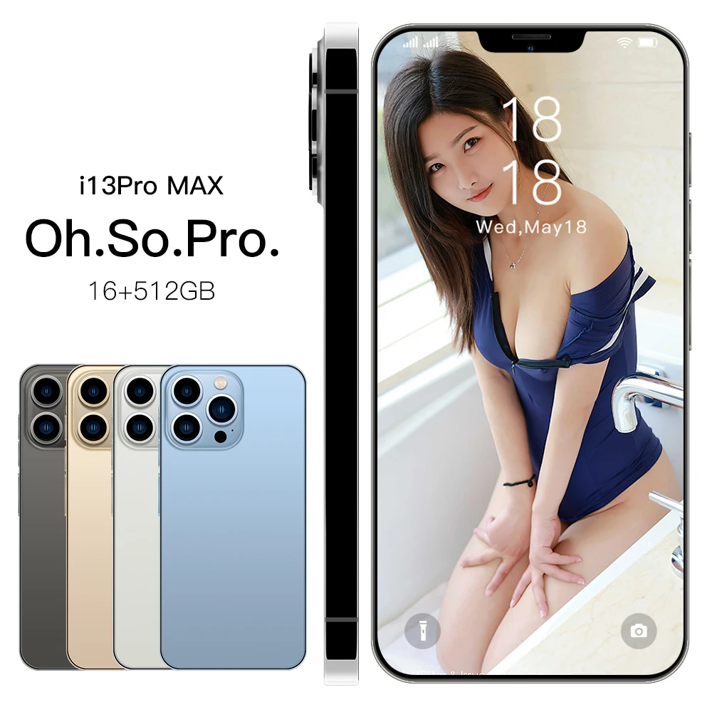 I13 Pro Max смартфоны Global Version 6.7 HD Celular 5G 16GB 512GB Finger Phone Android 11 Smartphone 10 Core 6800mAh Unlock 4G |