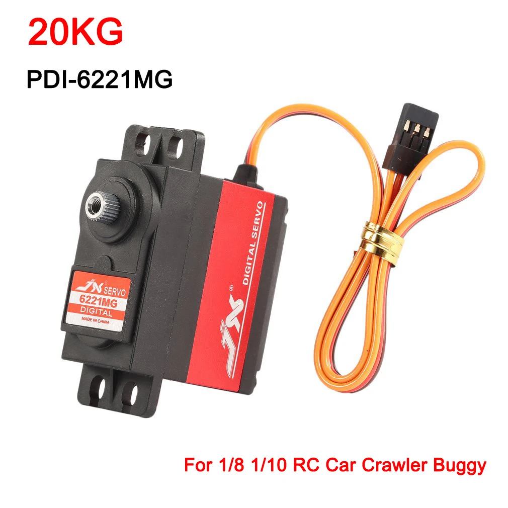 JX Servo PDI 6221MG 120° 20KG Hight Speed Servo Metal Gear Digital