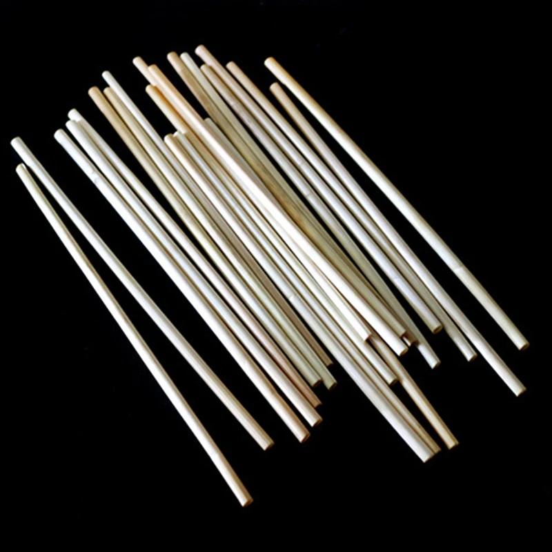 100 Pcs Paper Straws 20Cm Long Wheat Straw Disposable Straws For Smoothies Tumblers Cocktail MilkShake For Party Travel