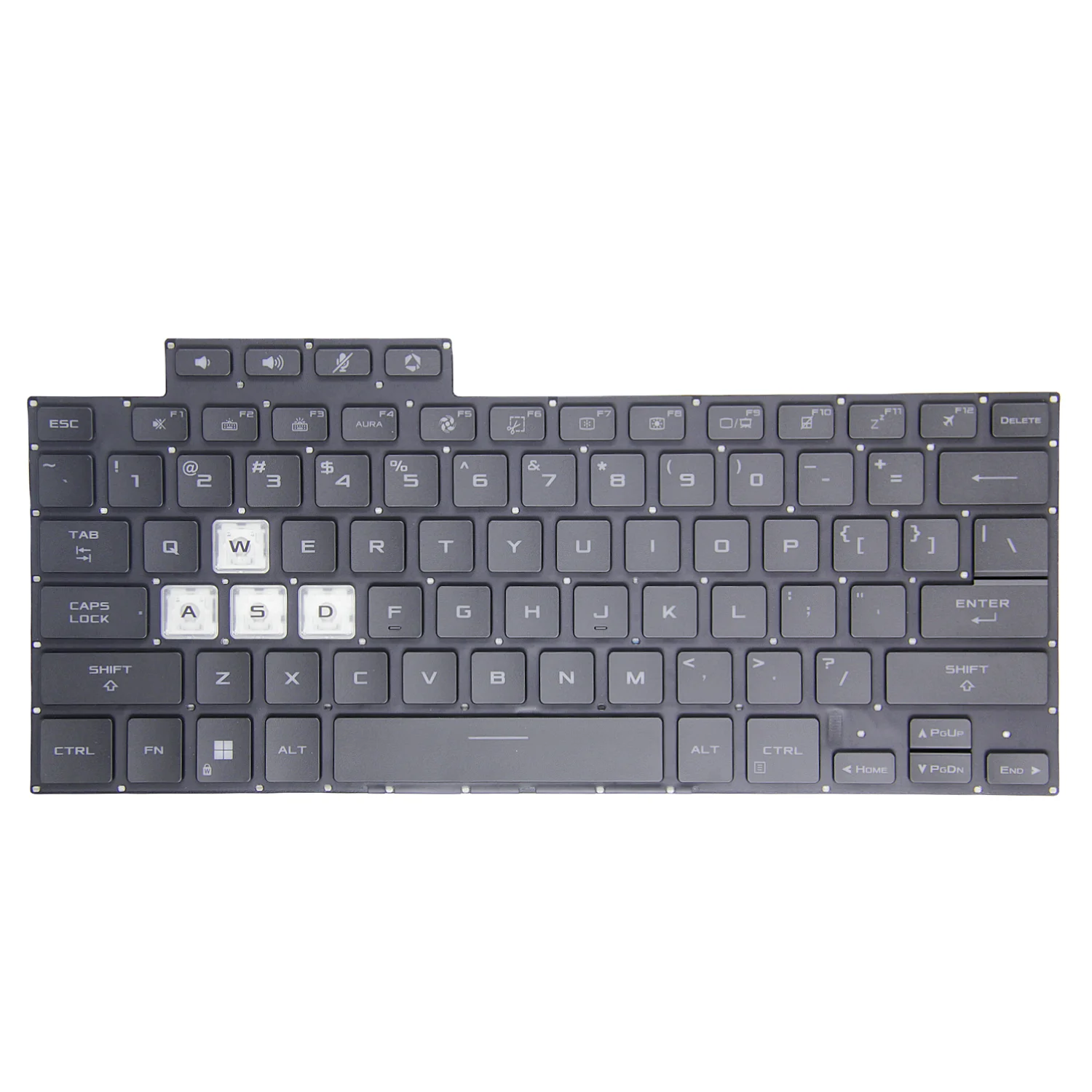 Teclado Backlight da Asus Laptop Fx516 Fx516p Fx516pr Fx516pm Fa516 100 Novo - Imagem 5
