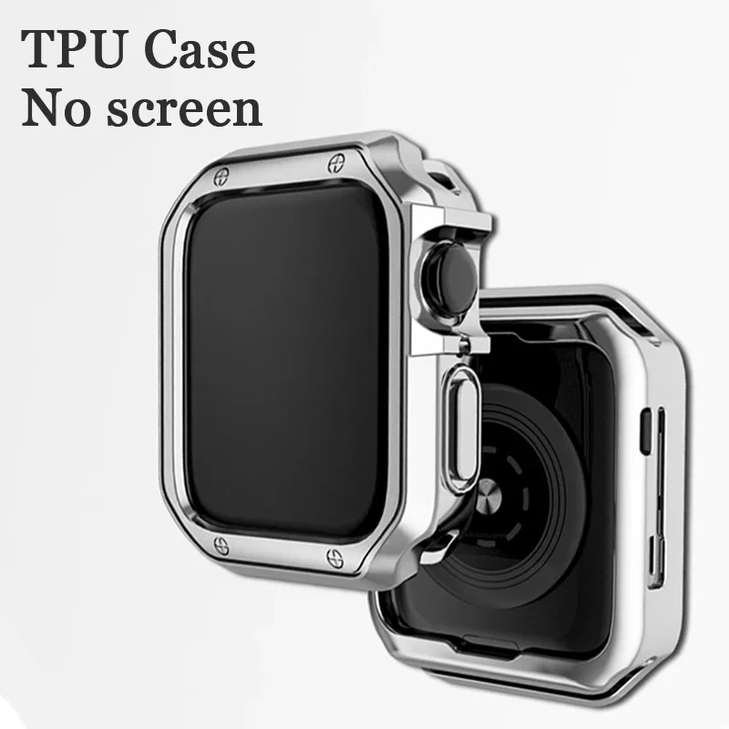  ġ TPU ȣ ̽  Ż Ʈ, Ʈ 2 , 49mm, 45mm, 44mm, 41mm, η ƿ  ø 9, 8, 7, 6, SE, 5, 4, 3 