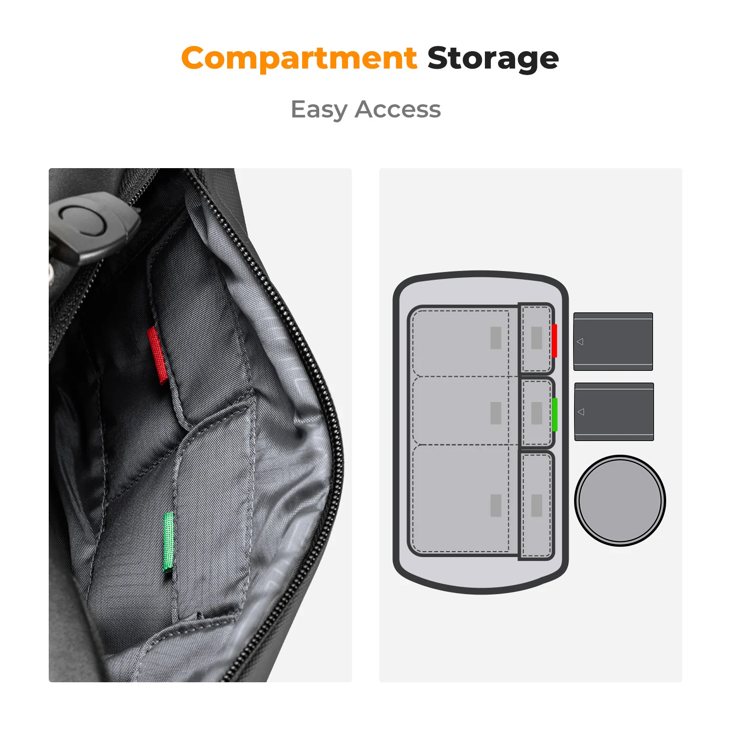 Camera Shoulder Bag K&F Concept 10L 4