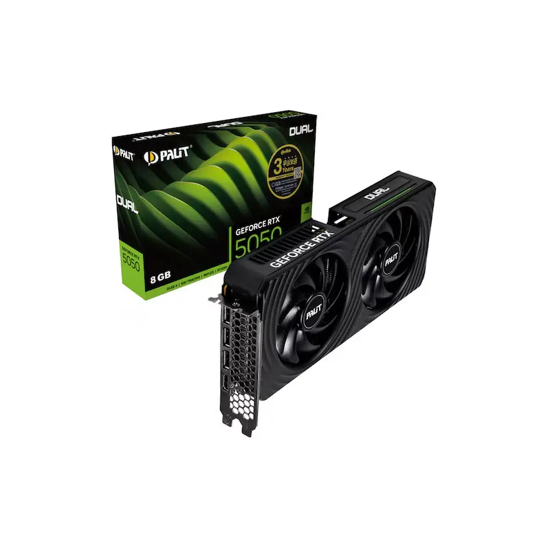 ▶ PALIT 지포스 RTX 5050 DUAL D6 8GB 이엠텍